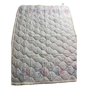 Vintage JACK and JILL DUTCH WINDMILL BABY Blanket COMFORTER QUILT Unique‎